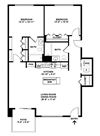 Two Bedroom Floor Plan B1